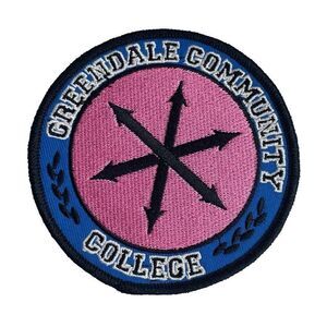 Greendale Community College Embroidered Patch